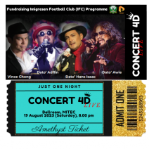 Concert 4D LIVE - Amethyst Ticket