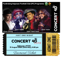 Concert 4D LIVE - Diamond Ticket