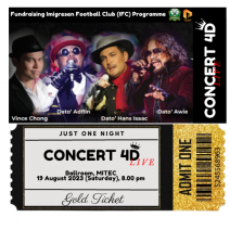 Concert 4D LIVE - Gold Ticket