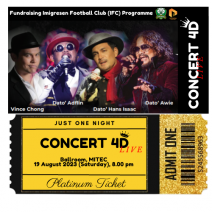 Concert 4D LIVE - Platinum Ticket