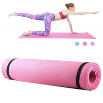 10MM NBR Yoga Mat EXTRA THICK Non-Slip Mat FREE STRAP PACKAGE