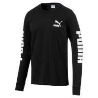 Classics Logo LS Tee Puma Black ( 59538601 )