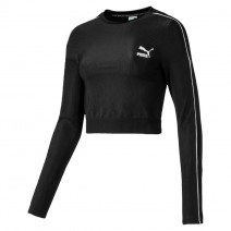 Classics Rib LS Top Puma Black ( 59519601 )