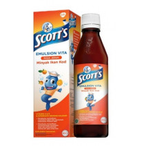 SCOTT'S EMULSION VITA ORANGE COD LIVER OIL 400ML